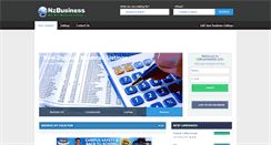 Desktop Screenshot of nzbusinesslist.com